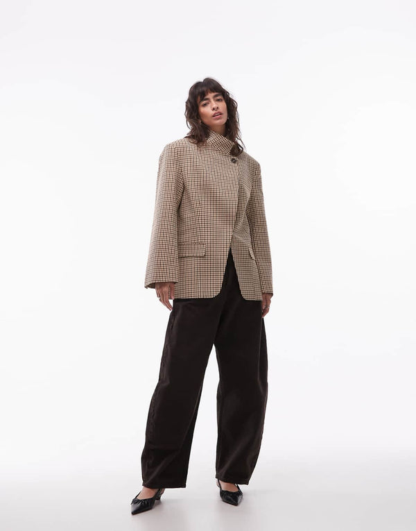 Harlow Check Blazer