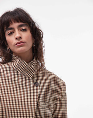 Harlow Check Blazer