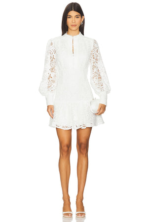 Elara Lace Mini Dress