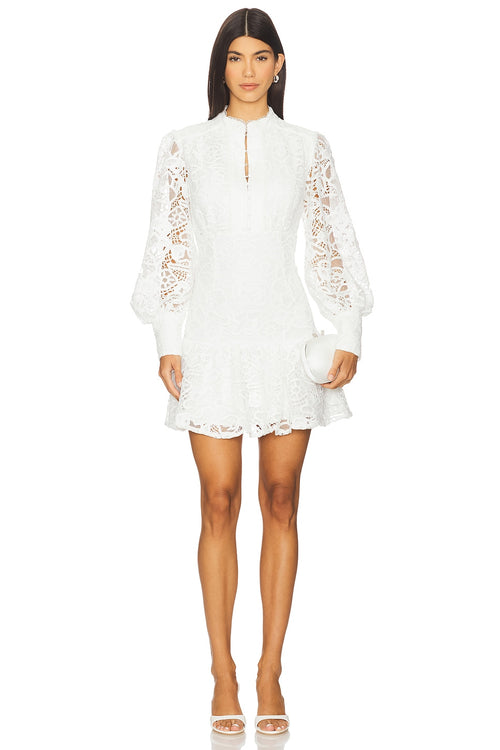 Elara Lace Mini Dress